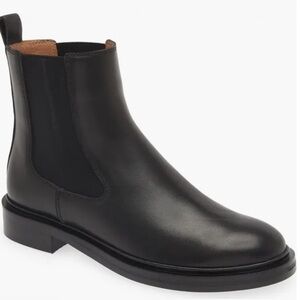 New Madewell the Benning Chelsea Leather Boots